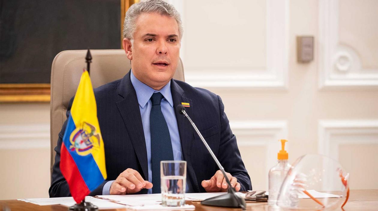 El Presidente de la República, Iván Duque.