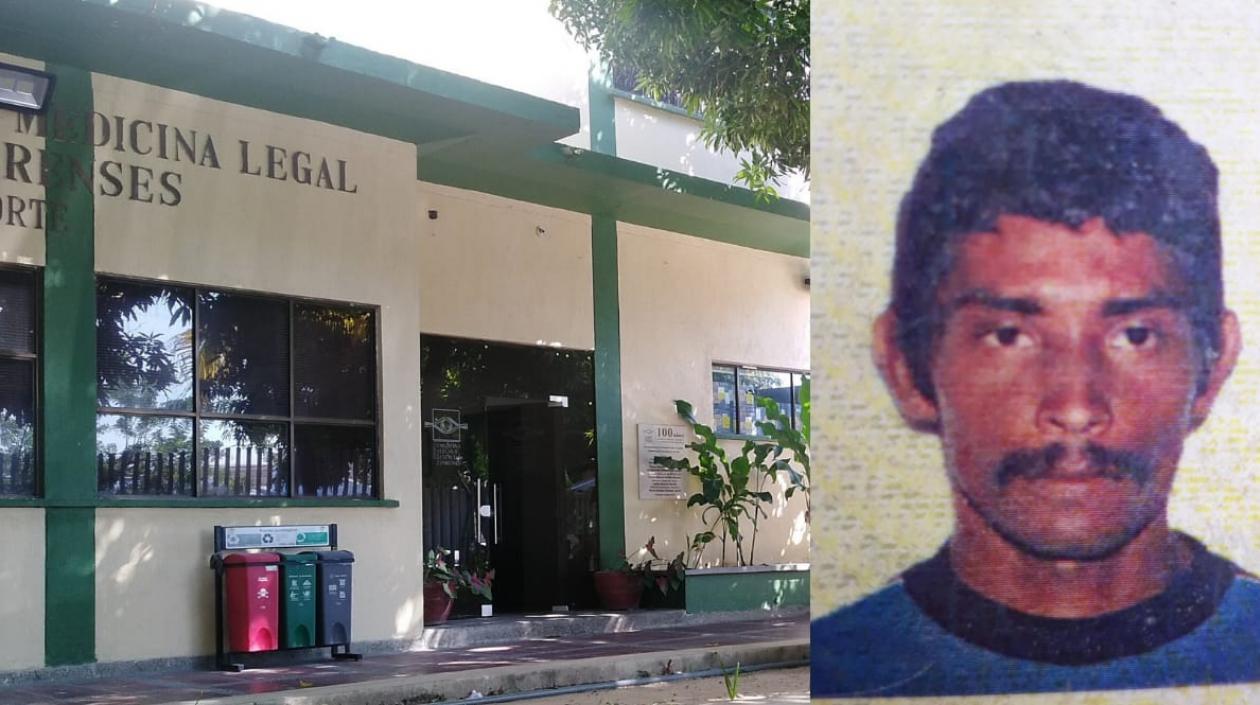 El cuerpo de Henry Julián Blanco Orozco fue llevado a Medicina Legal.