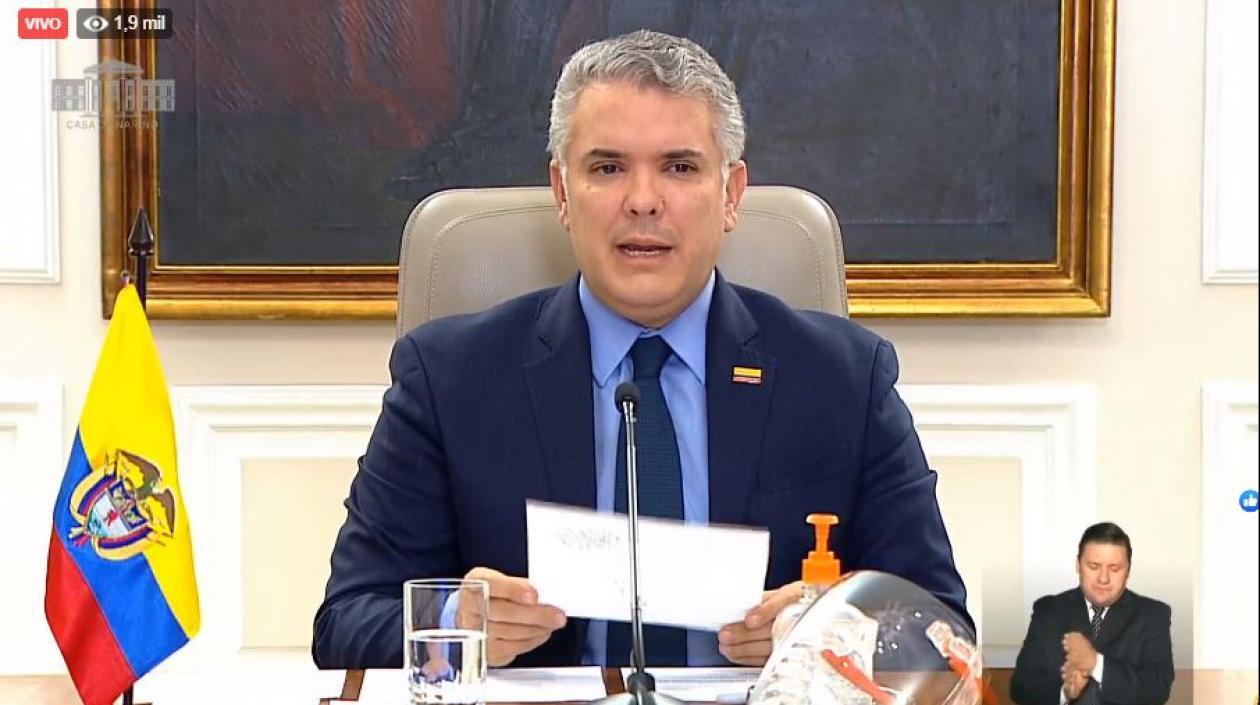 Presidente Iván Duque.