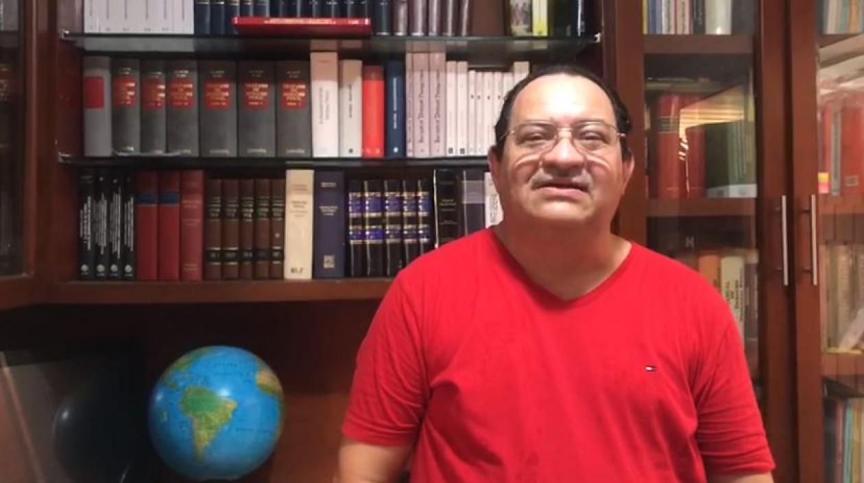 Diego Muñetón, abogado del exrector Ramsés Vargas.