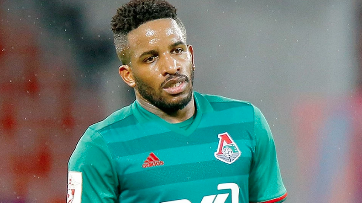  Jefferson Farfán, futbolista peruano del Lokomotiv de Moscú,.