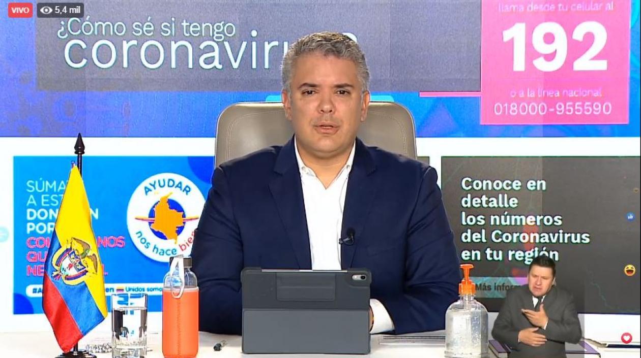 Presidente Iván Duque.