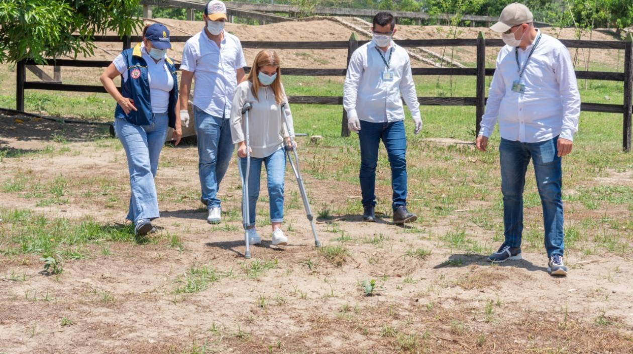 La Gobernadora del Atlántico, Elsa Noguera.