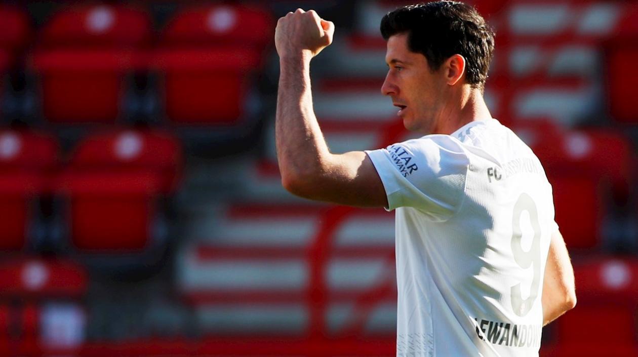 El polaco Robert Lewandowski.