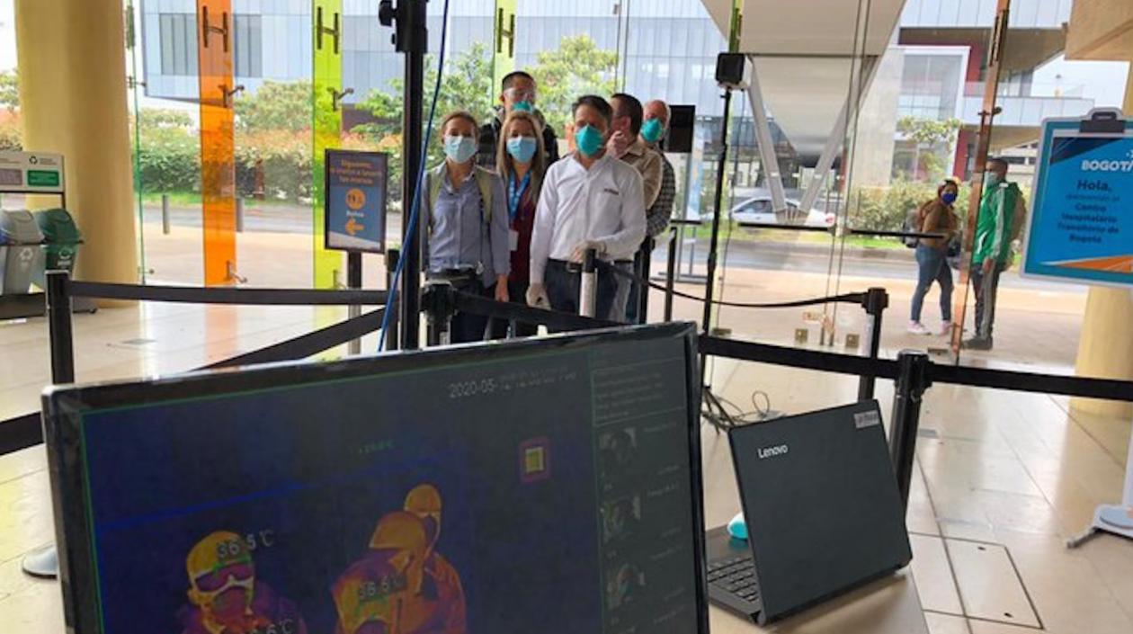 El Centro Hospitalario de Corferias ya recibe pacientes, pero no de coronavirus.