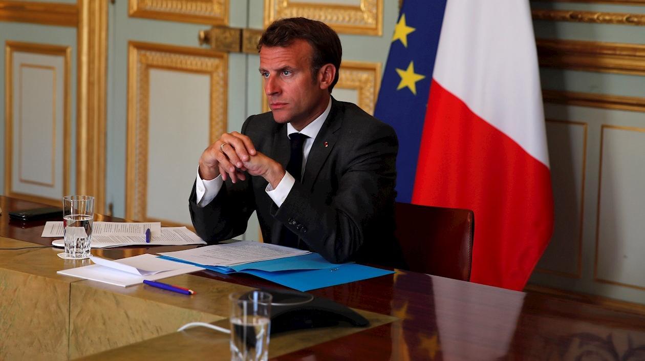El presidente de Francia, Emmanuel Macron.