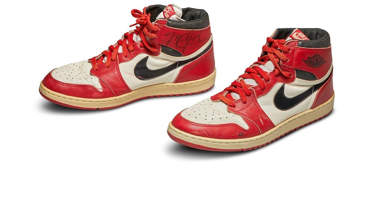 Las Nike Air Jordan 1S.