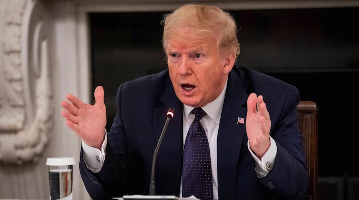 Donald Trump, Presidente de Estados Unidos.