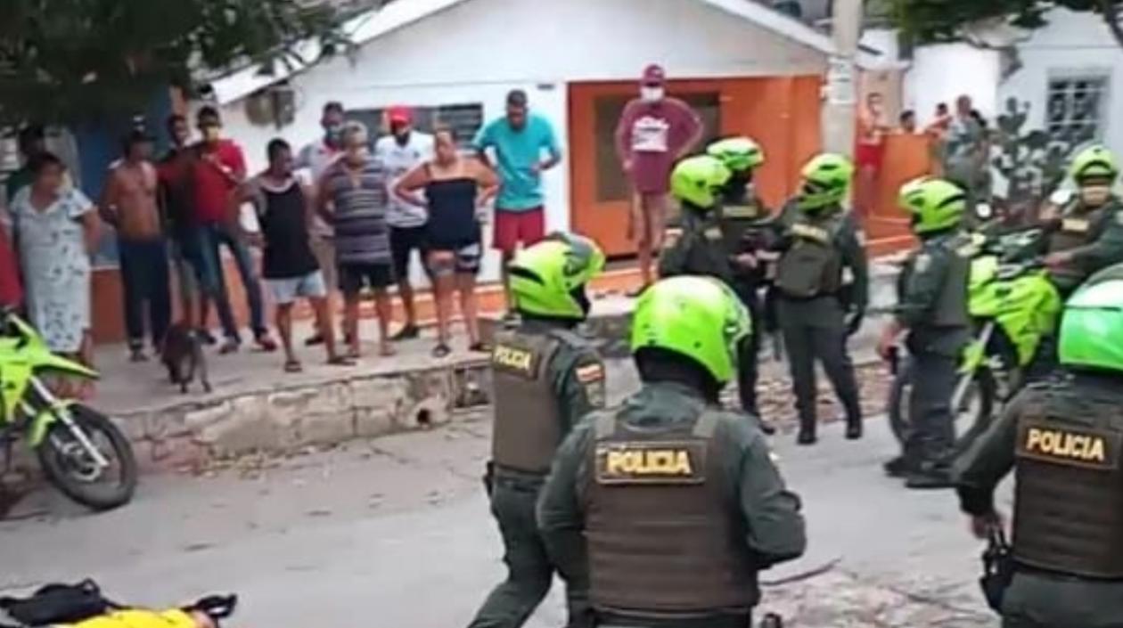 Lugar de los hechos.