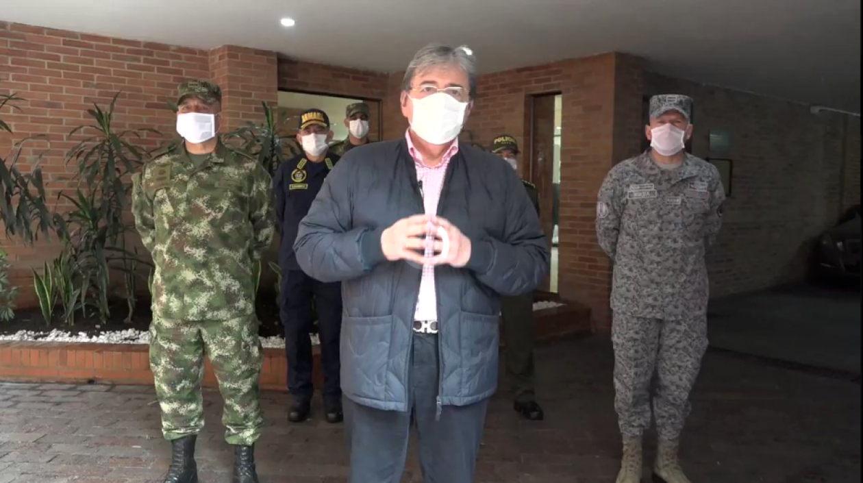 Carlos Holmes Trujillo, ministro de Defensa.