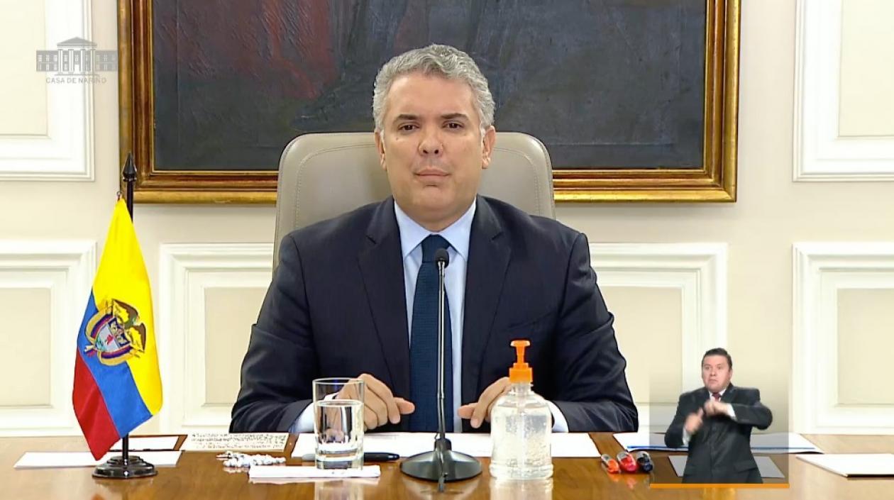 Presidente Iván Duque.