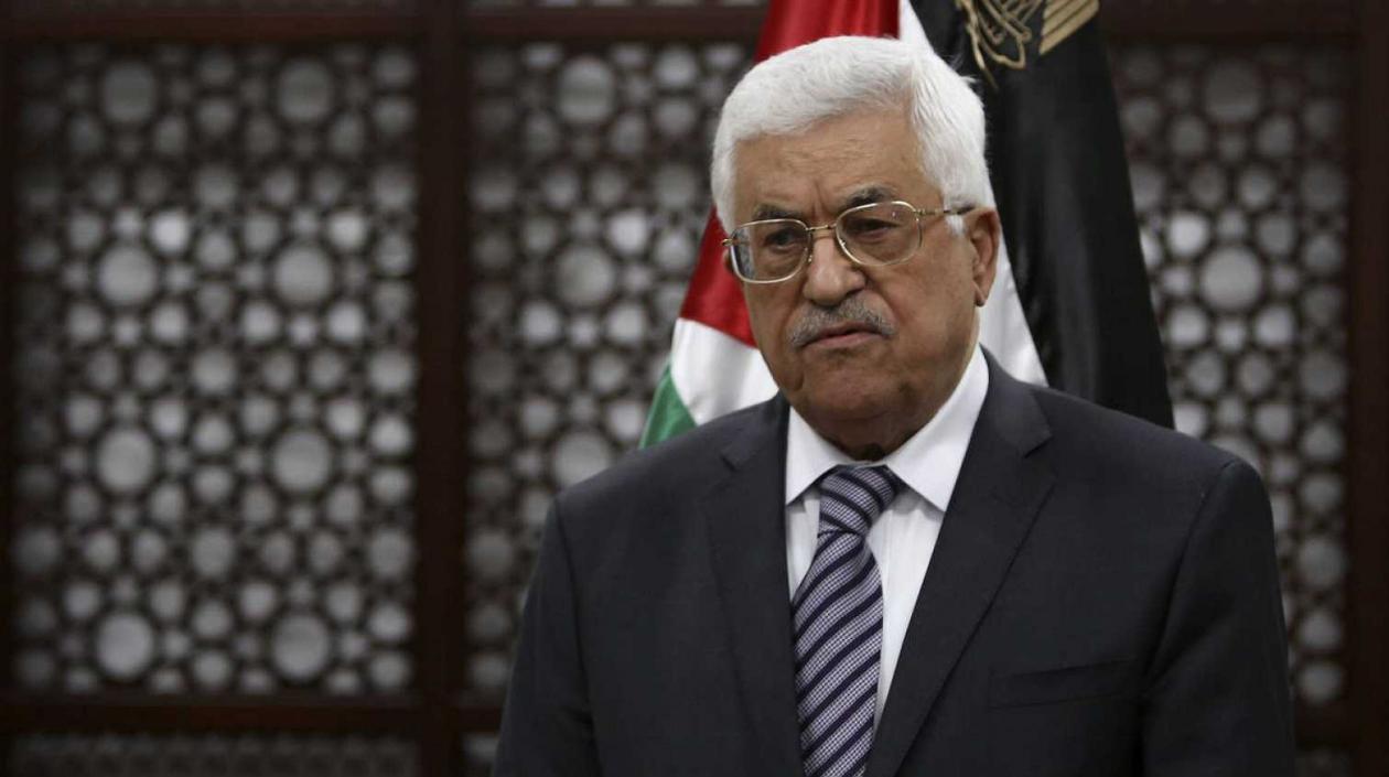 El presidente palestino, Mahmud Abás.