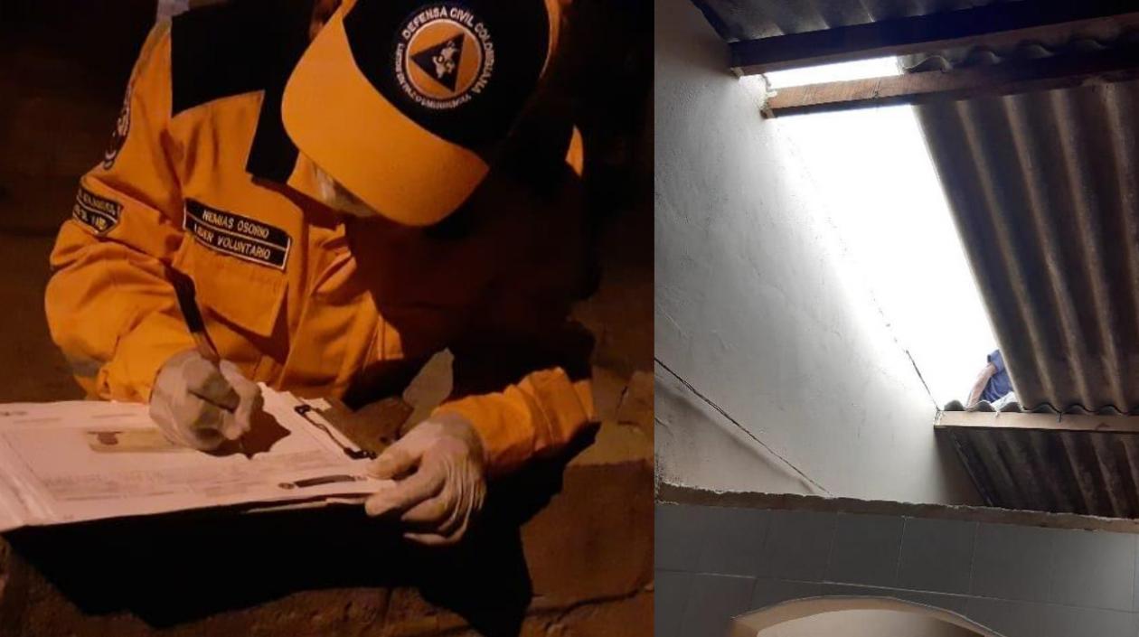 Las autoridades realizaron un censo de las familias damnificadas.