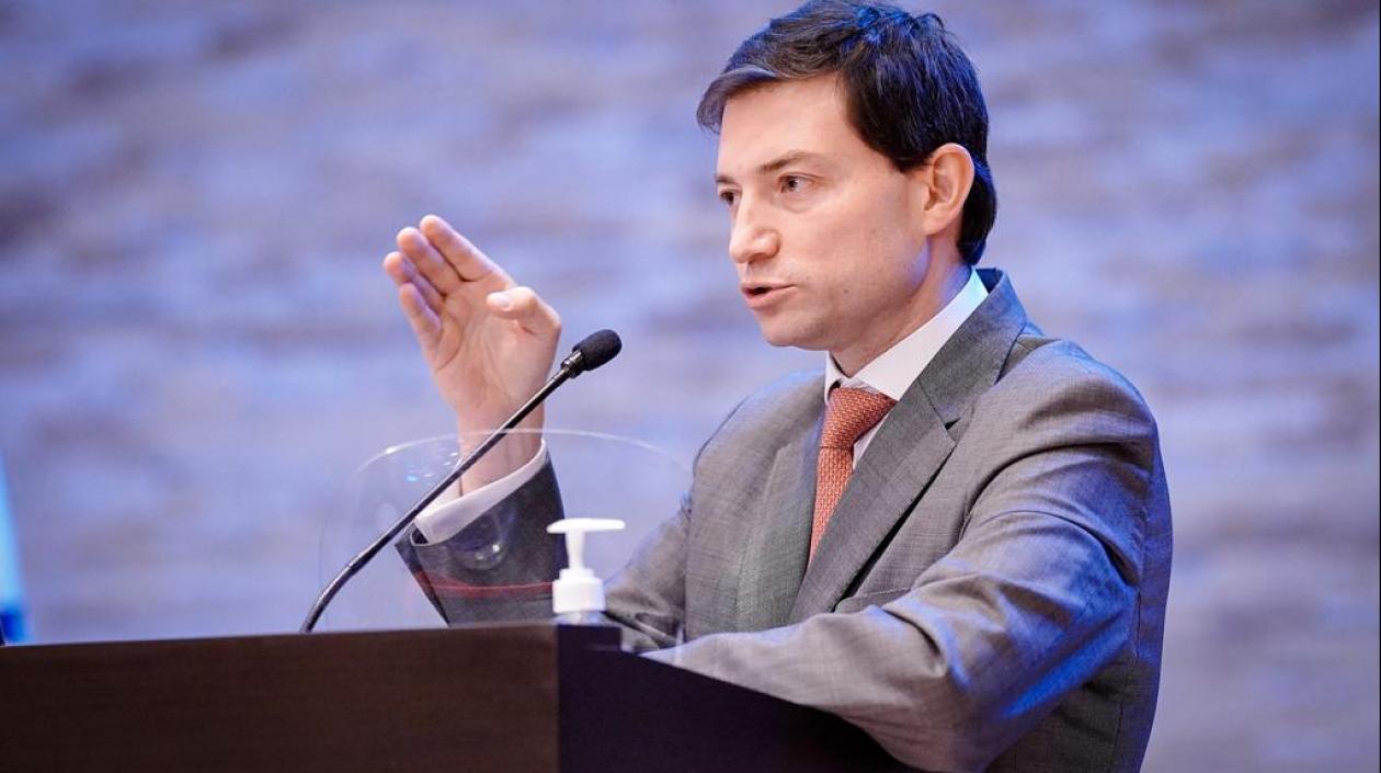 El Contralor General de la República, Carlos Felipe Córdoba.