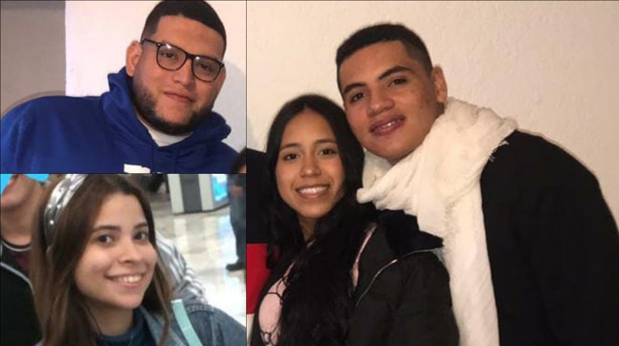 Los cuatro estudiantes: Renzo Uribe, Michell Mendivil, Daniela De la Hoz y José Brito. 