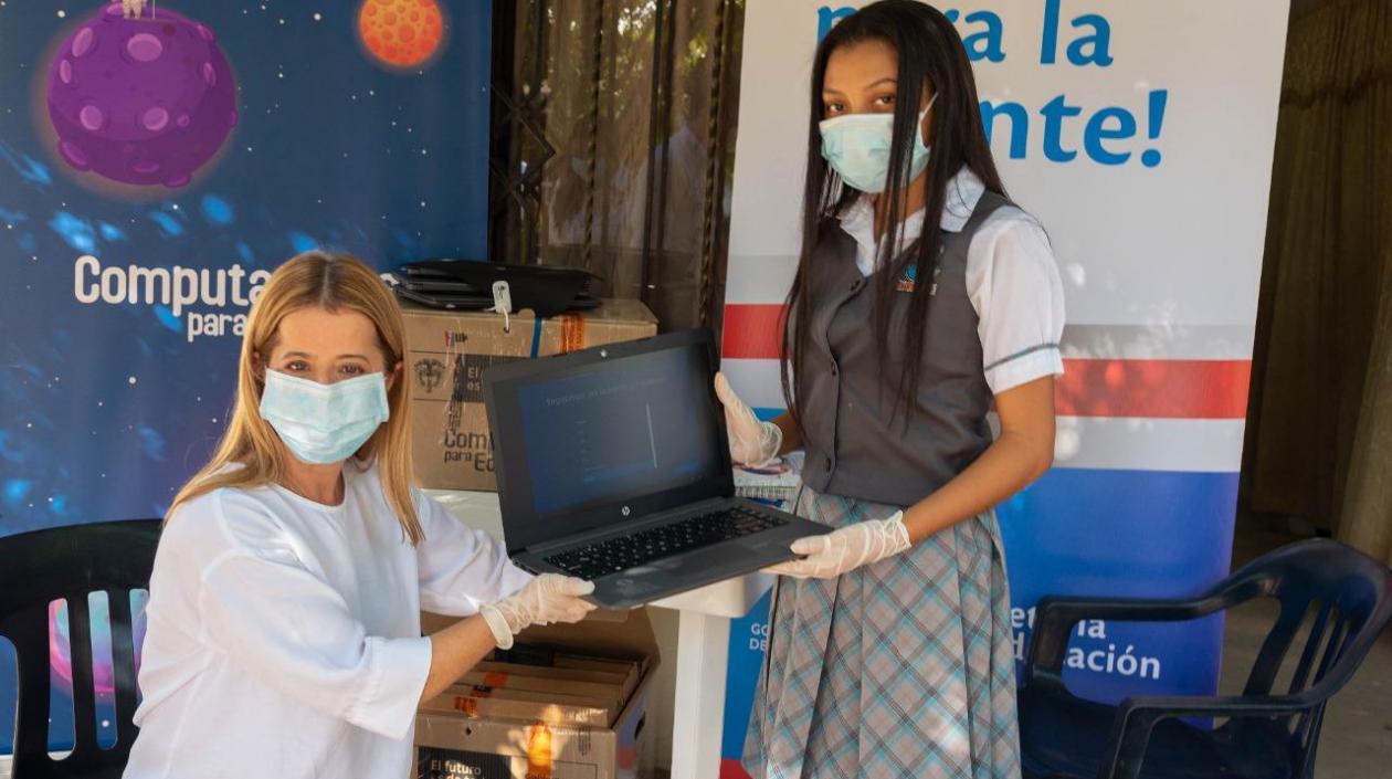 La Gobernadora del Atlántico, Elsa Noguera.