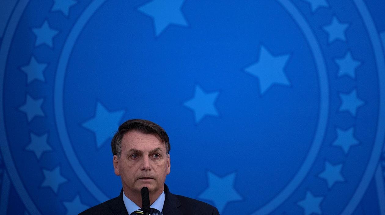 Jair Bolsonaro, presidente de Brasil.