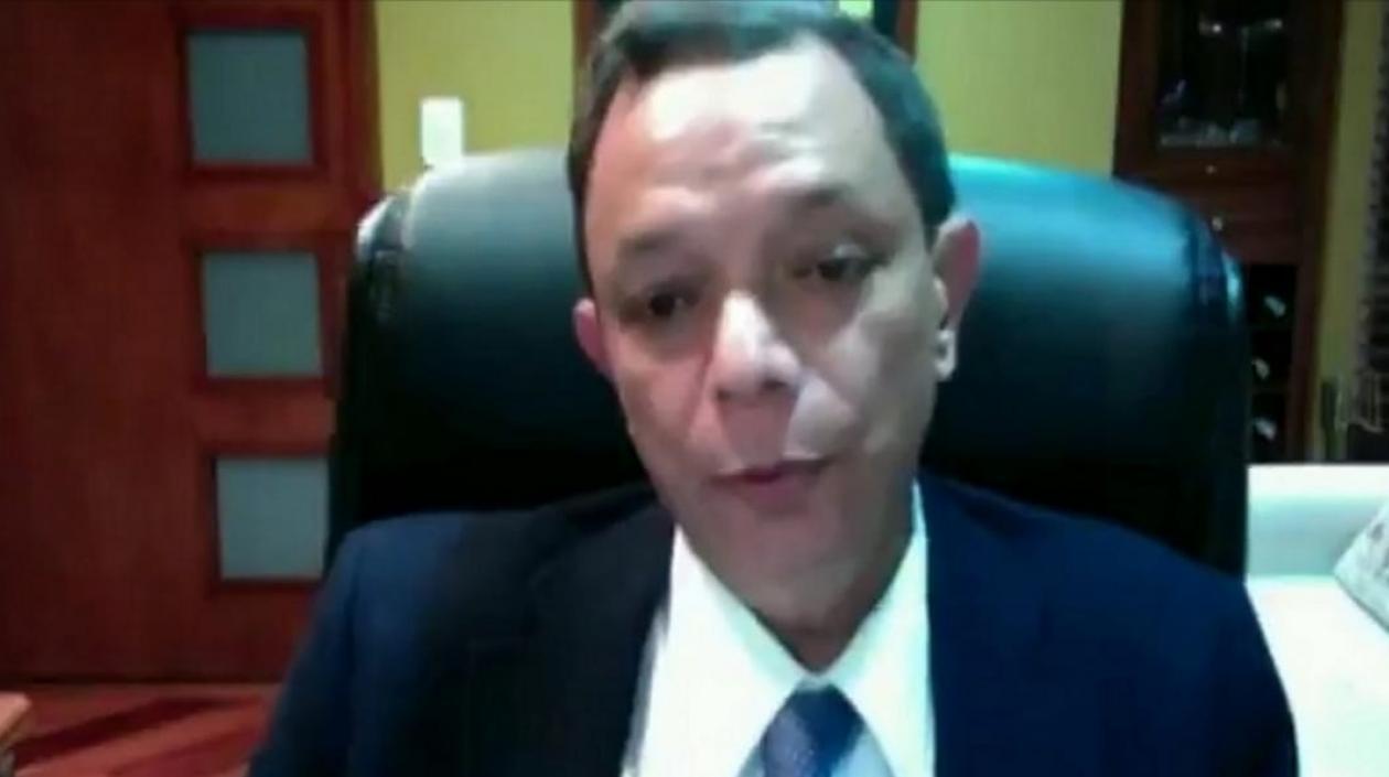 Jorge Quiroz Alemán, presidente de la Corte Suprema.