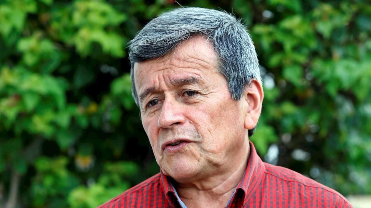 'Pablo Beltrán', líder del ELN y negociador de paz.