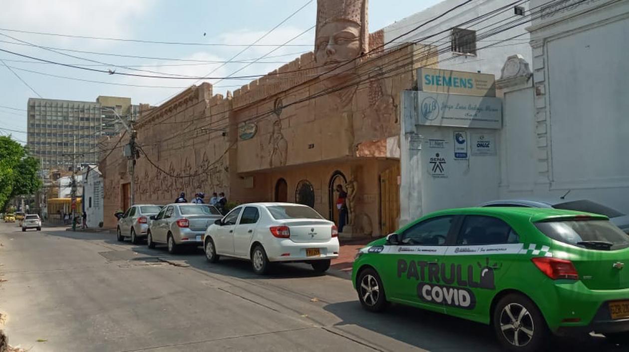 El motel sancionado por la Alcaldía de Barranquilla.