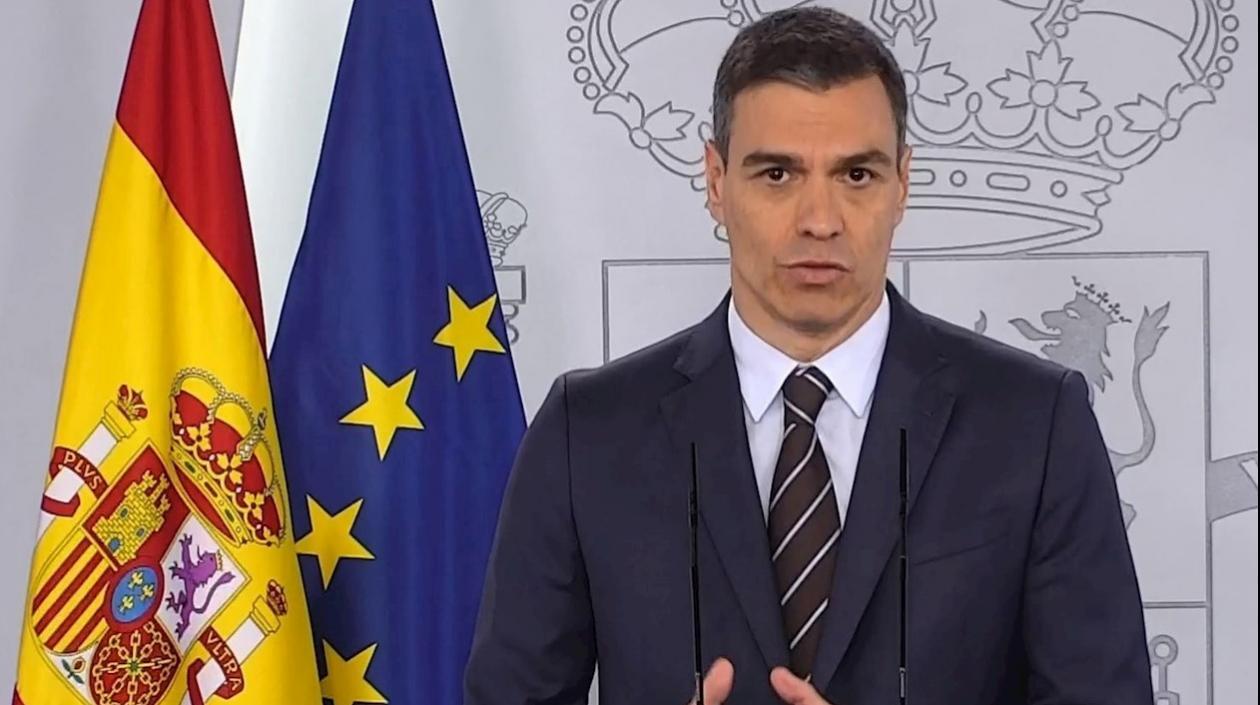 El presidente del gobierno español, Pedro Sánchez.