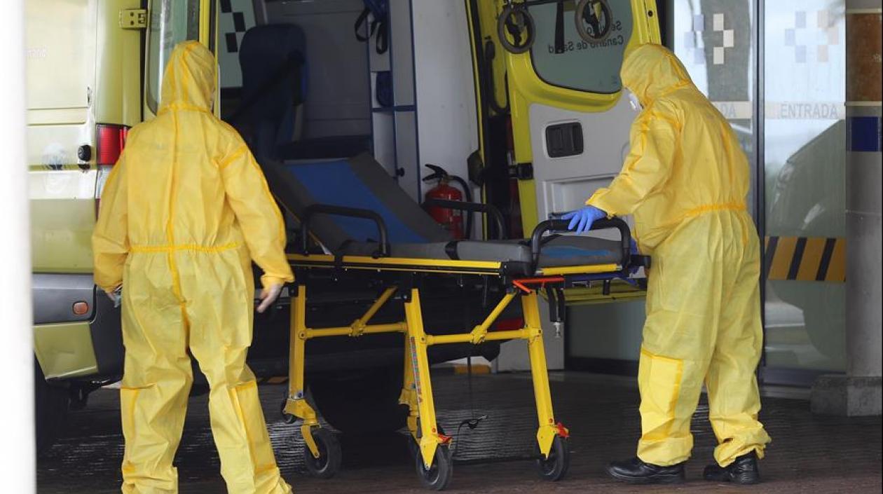 Personal médico en España.