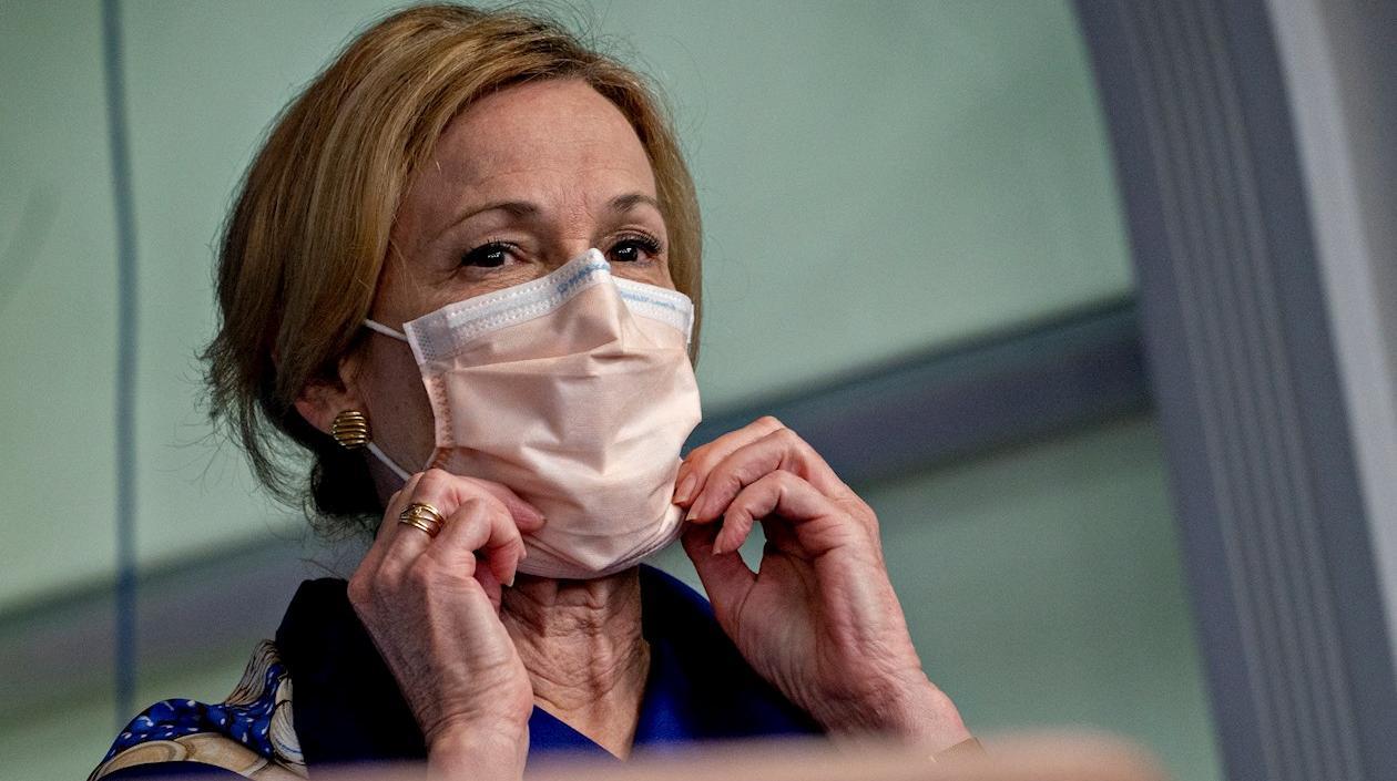 Deborah Birx, una de las líderes de grupo de trabajo de la Casa Blanca contra el coronavirus.