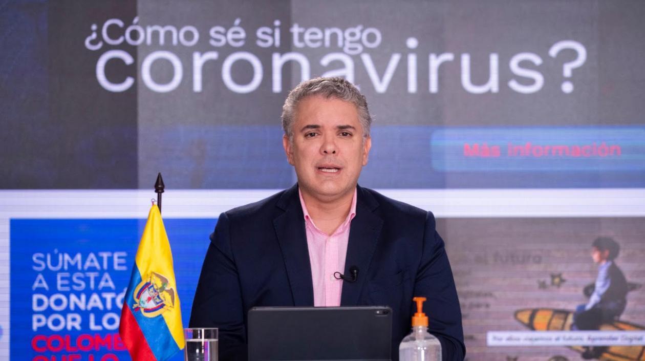 Iván Duque, Presidente de Colombia.