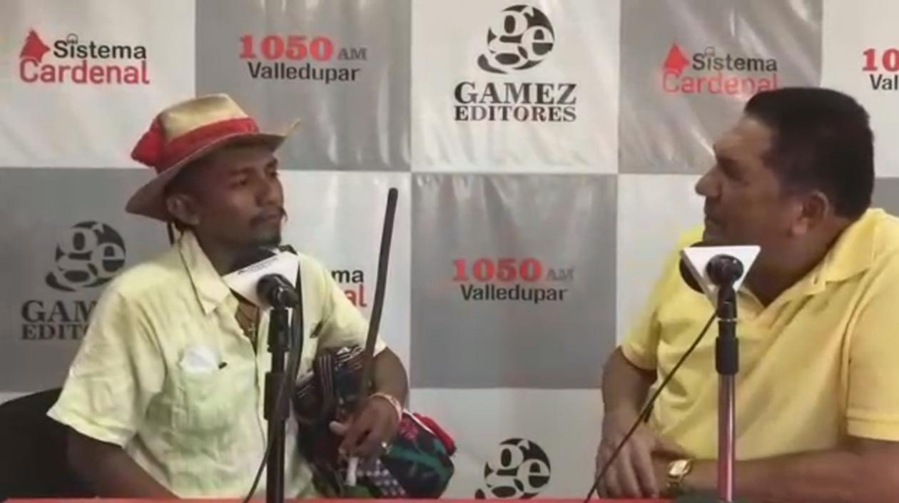 El indígena entrevistado por Fabio Zuleta.