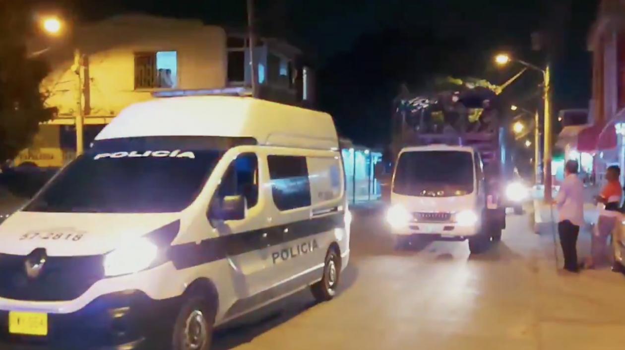 Patrullajes nocturnos en el municipio de Soledad.