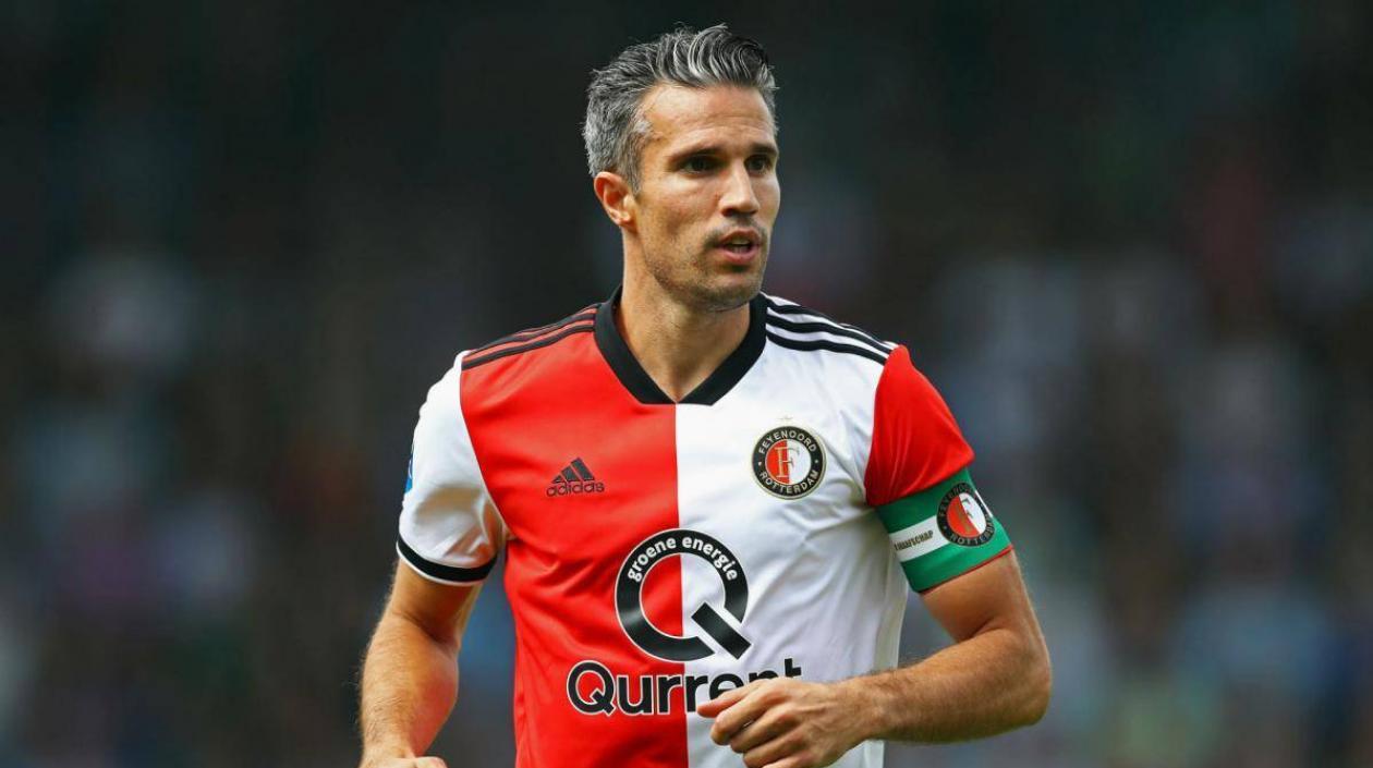 Exfutbolista Robin van Persie.