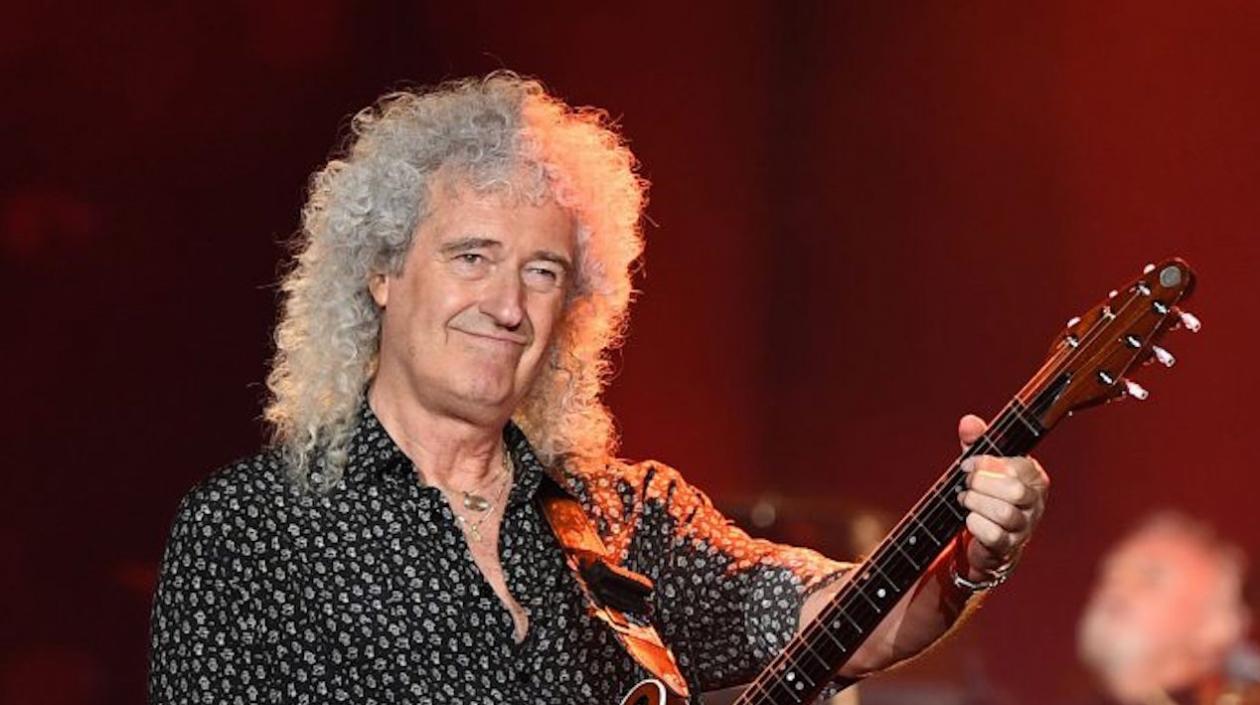 El veterano guitarrista de Queen Brian May.