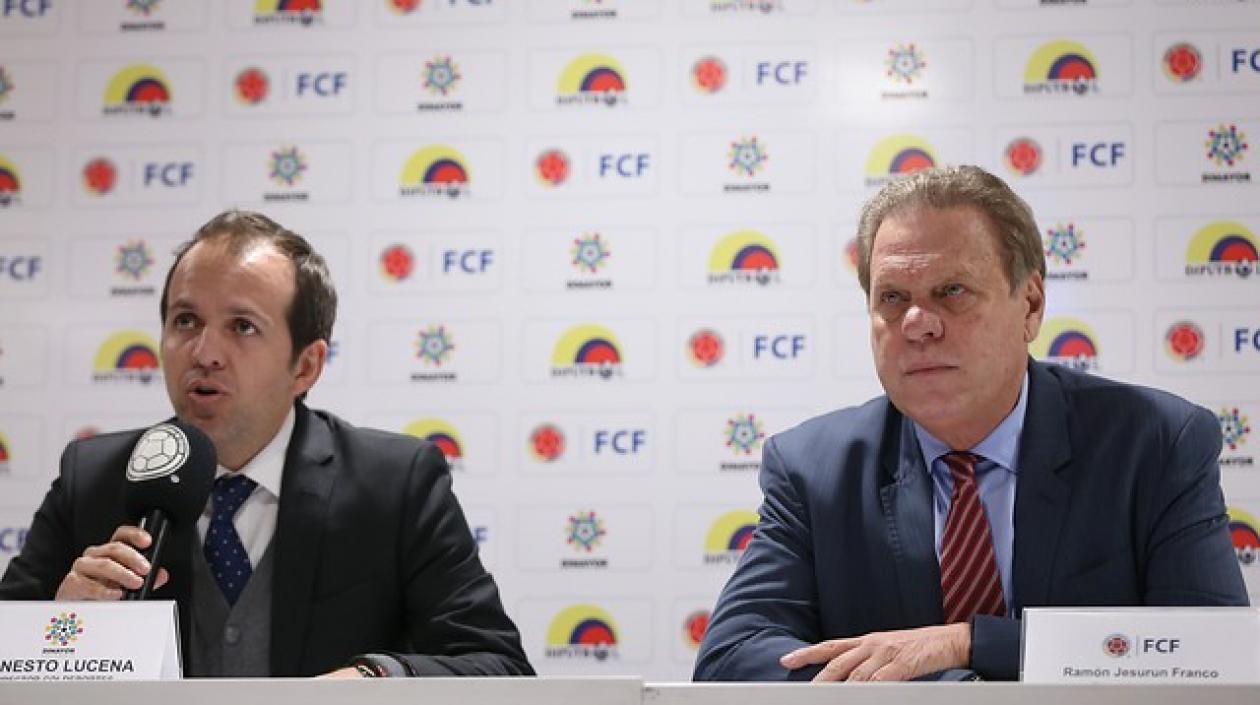 Ernesto Lucena y Ramón Jesurun.