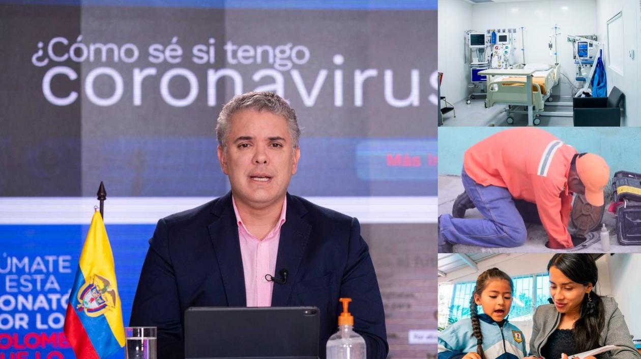 Presidente Duque ha sorteado dos meses de cuarentena nacional.