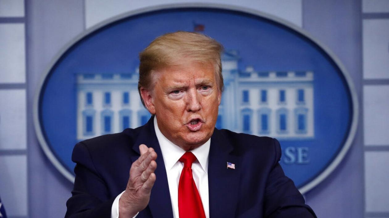 Donald Trump, presidente de Estados Unidos.