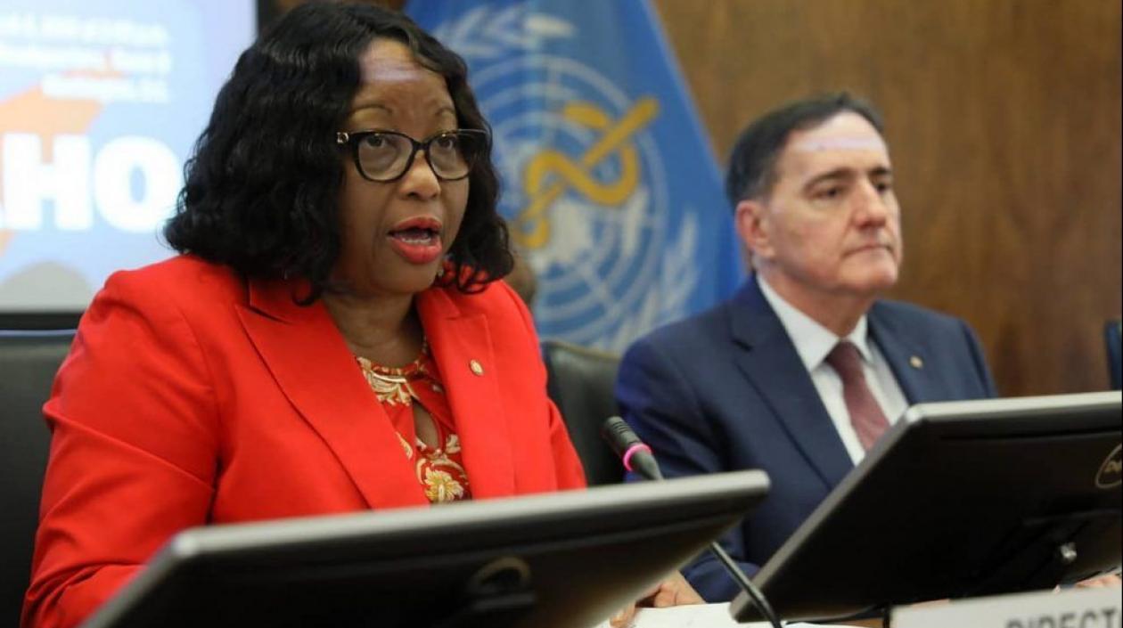 La directora de la OPS, Carissa Etienne.