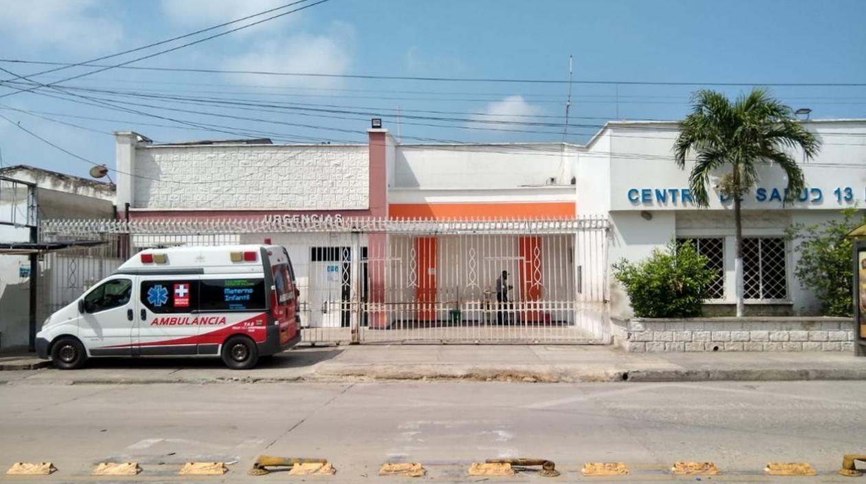 El herido fue llevado al Materno Infantil 13 de Junio.