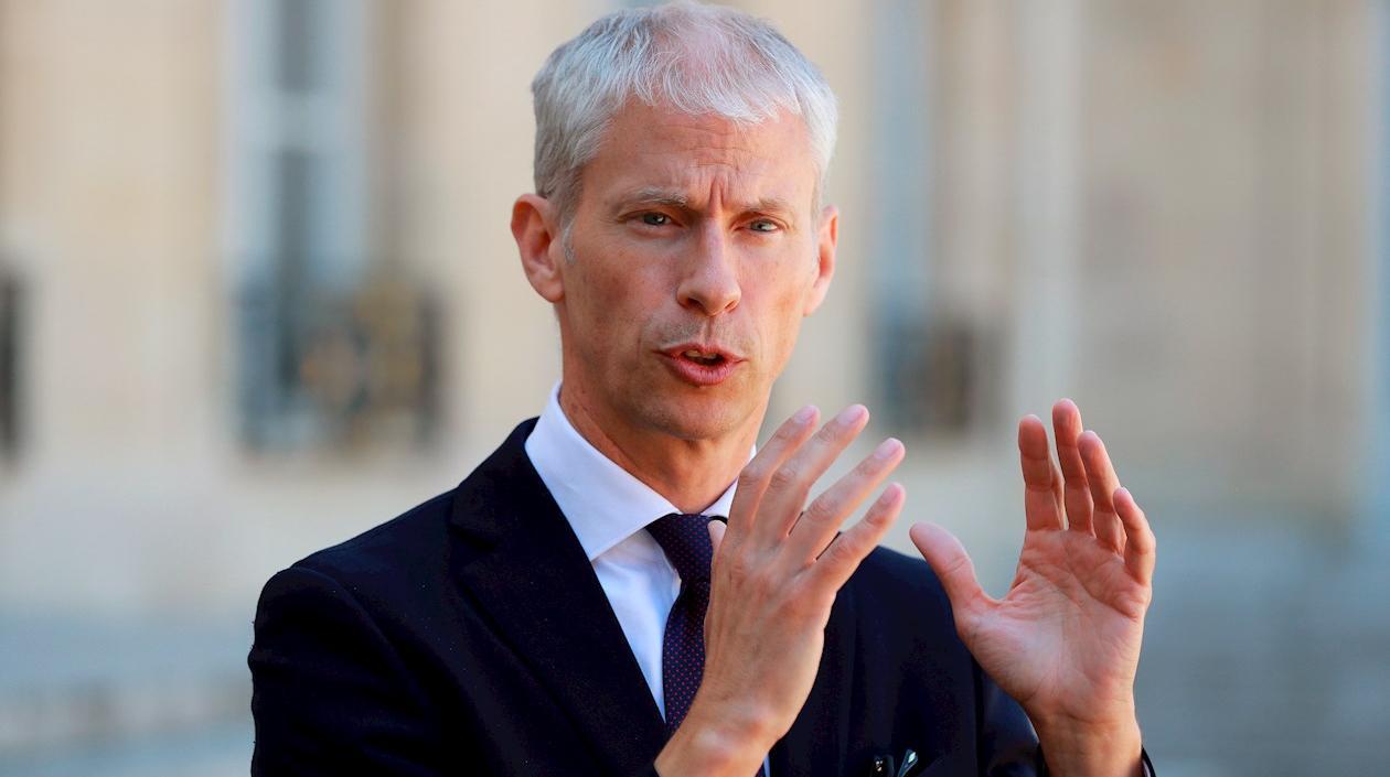 El ministro de Cultura de Francia, Franck Riester.