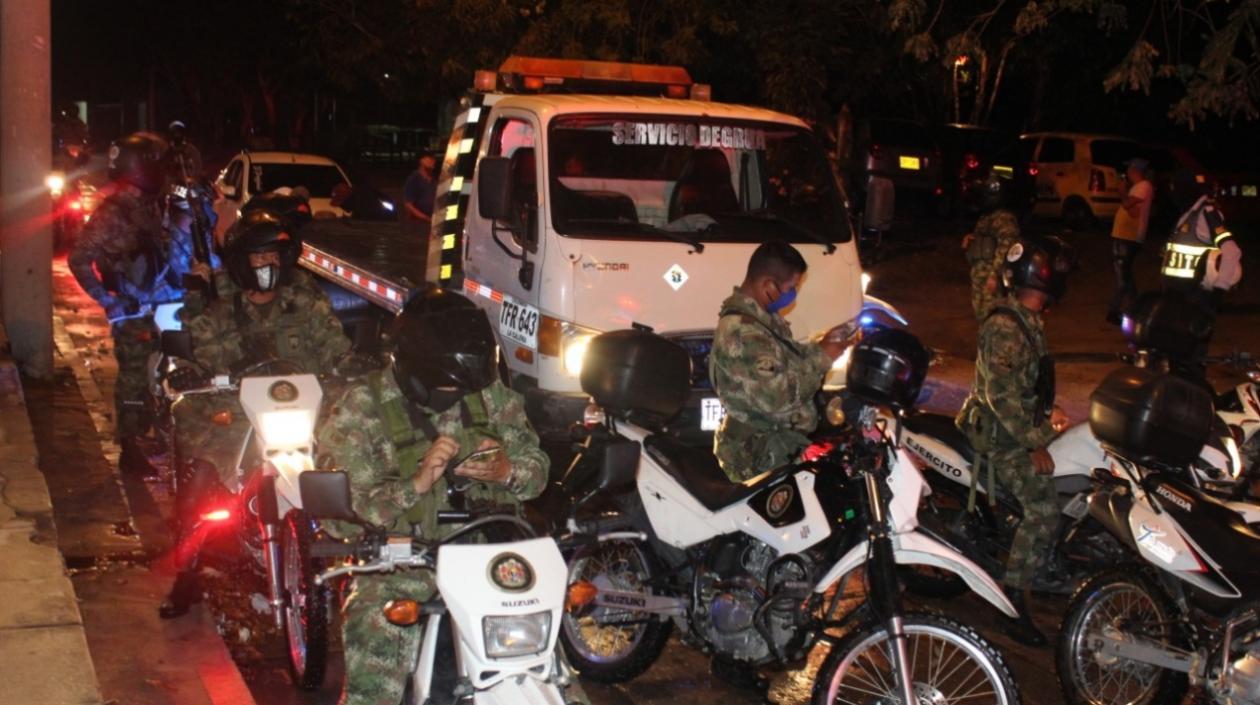 Los operativos contaron con el apoyo del Ejército y la Fuerza Aérea.