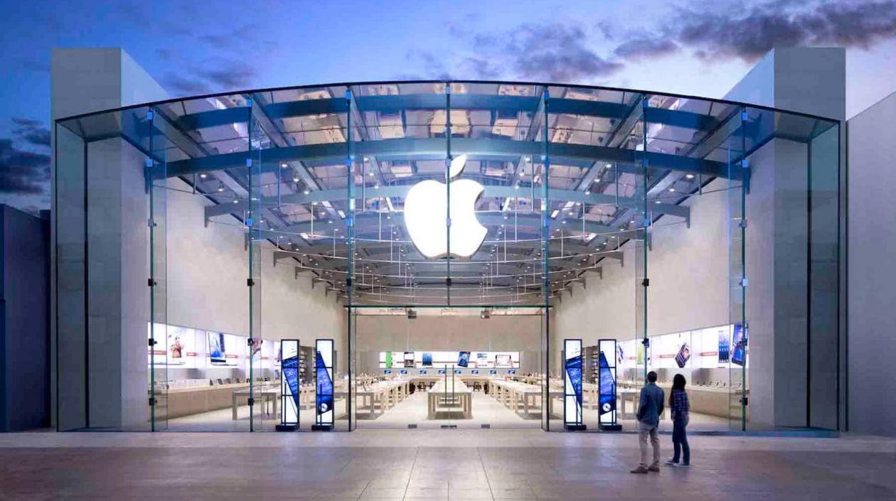 Una tienda de Apple.