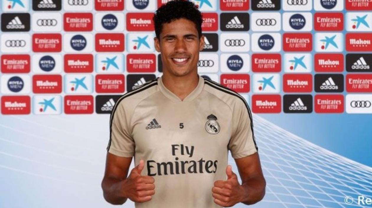El central francés Raphael Varane.