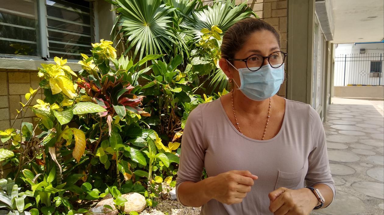 Alma Solano, Secretaria de Salud del Atlántico.