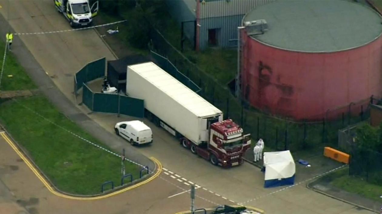 Los 39 vietnamitas fueron hallados en un camión en Essex.