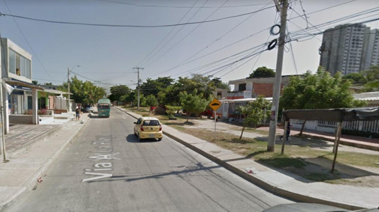 Calle 10 con carrera 10, en el corregimiento La Playa.