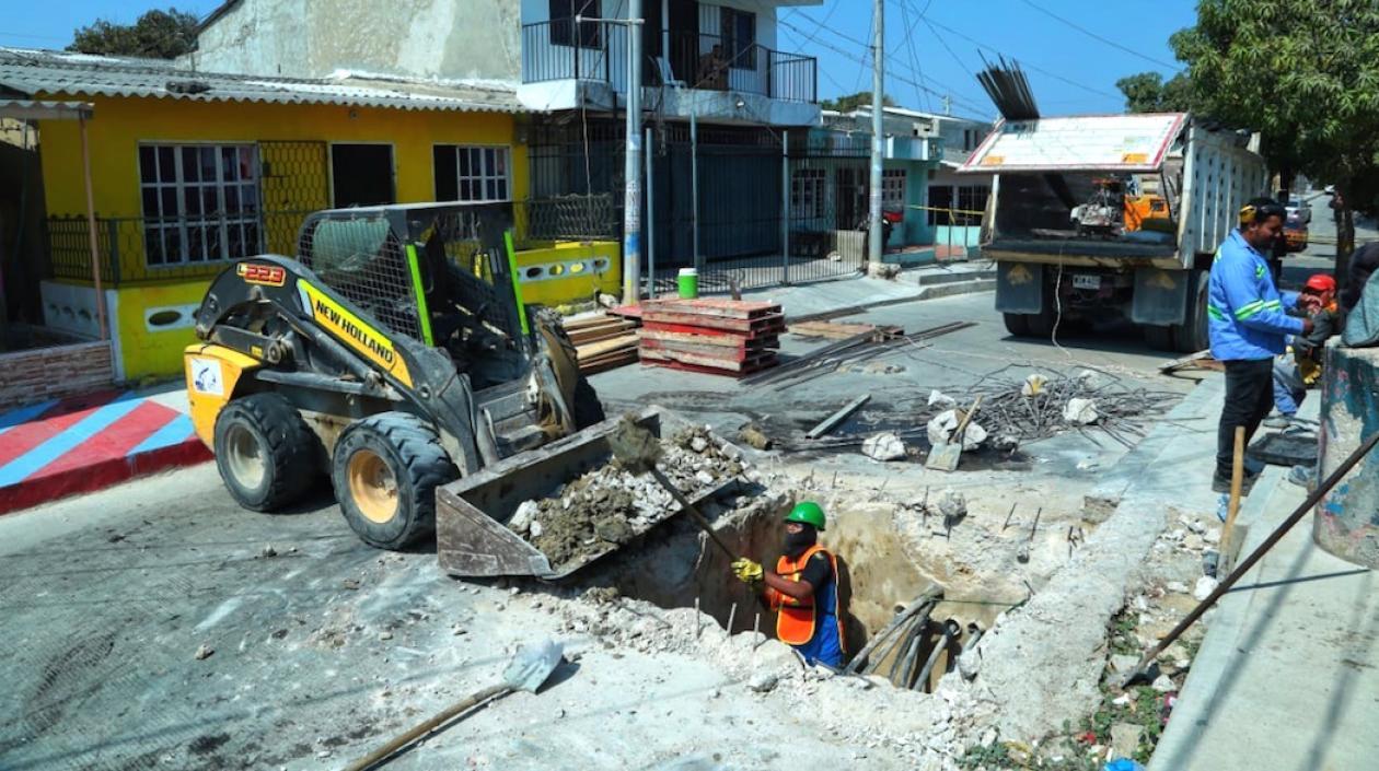 Ejecución de obras en Soledad.