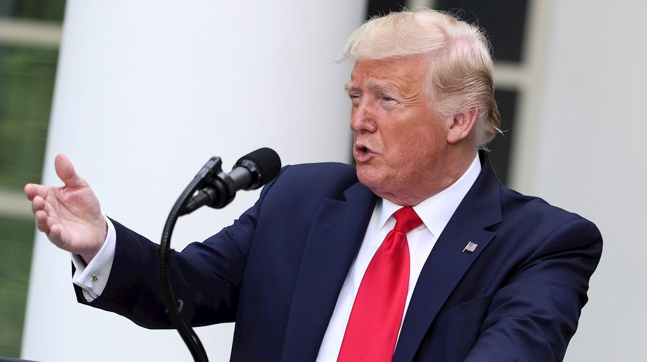 Donald Trump, presidente de los Estados Unidos.