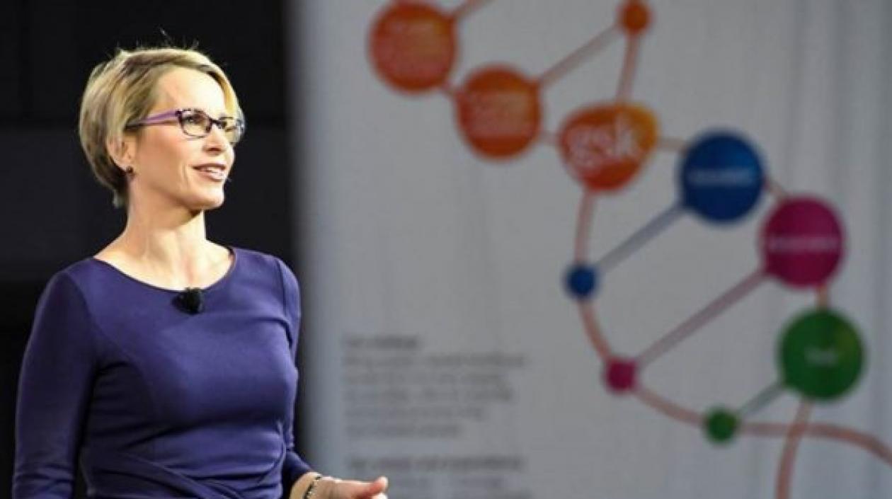 Directora ejecutiva de GlaxoSmithKline, Emma Walmsley.