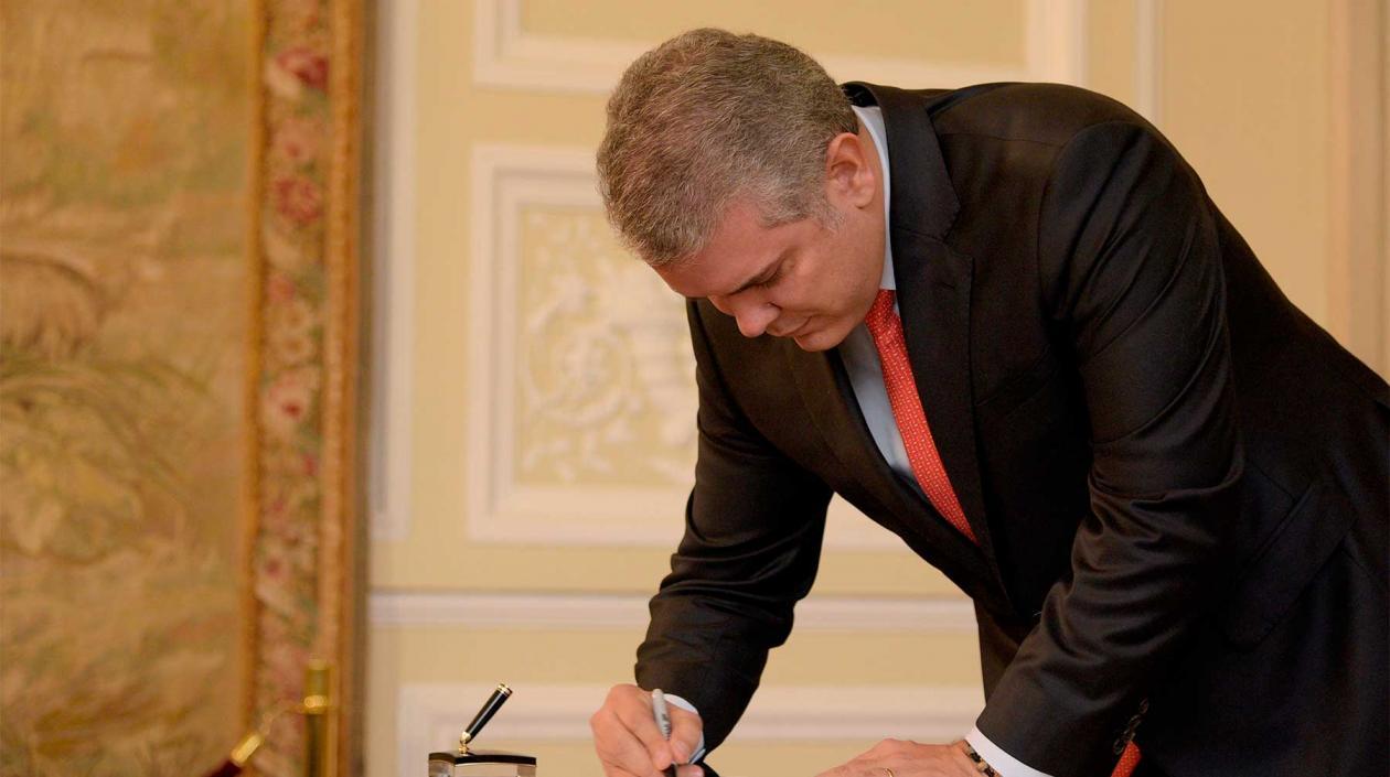 Presidente Iván Duque