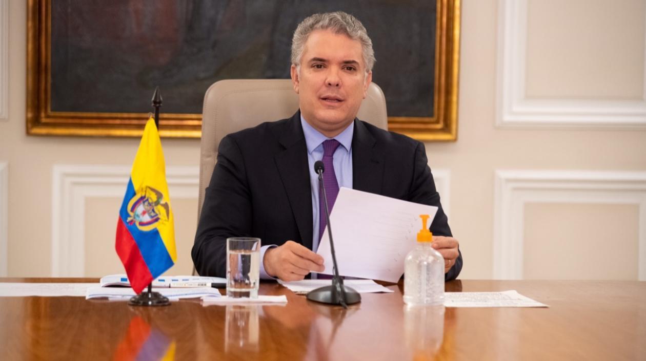 Presidente Iván Duque.