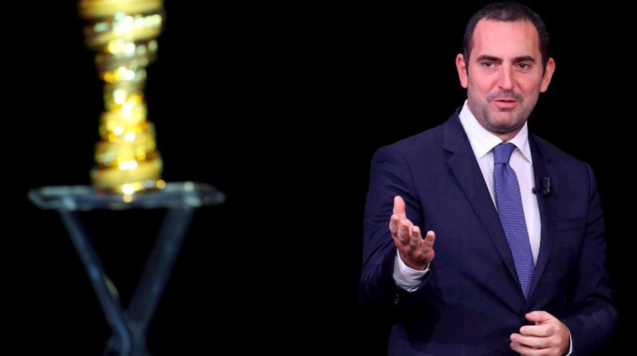 El ministro de Deportes, Vincenzo Spadafora.